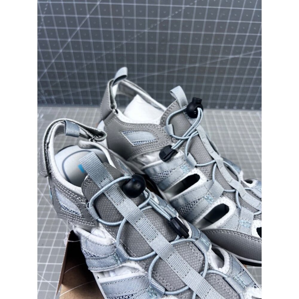 Pacific Mountain Ascot Sandal Women's 9.5 US Gray/Teal Water Fishing Outdoors ~~ - Picture 3 of 8